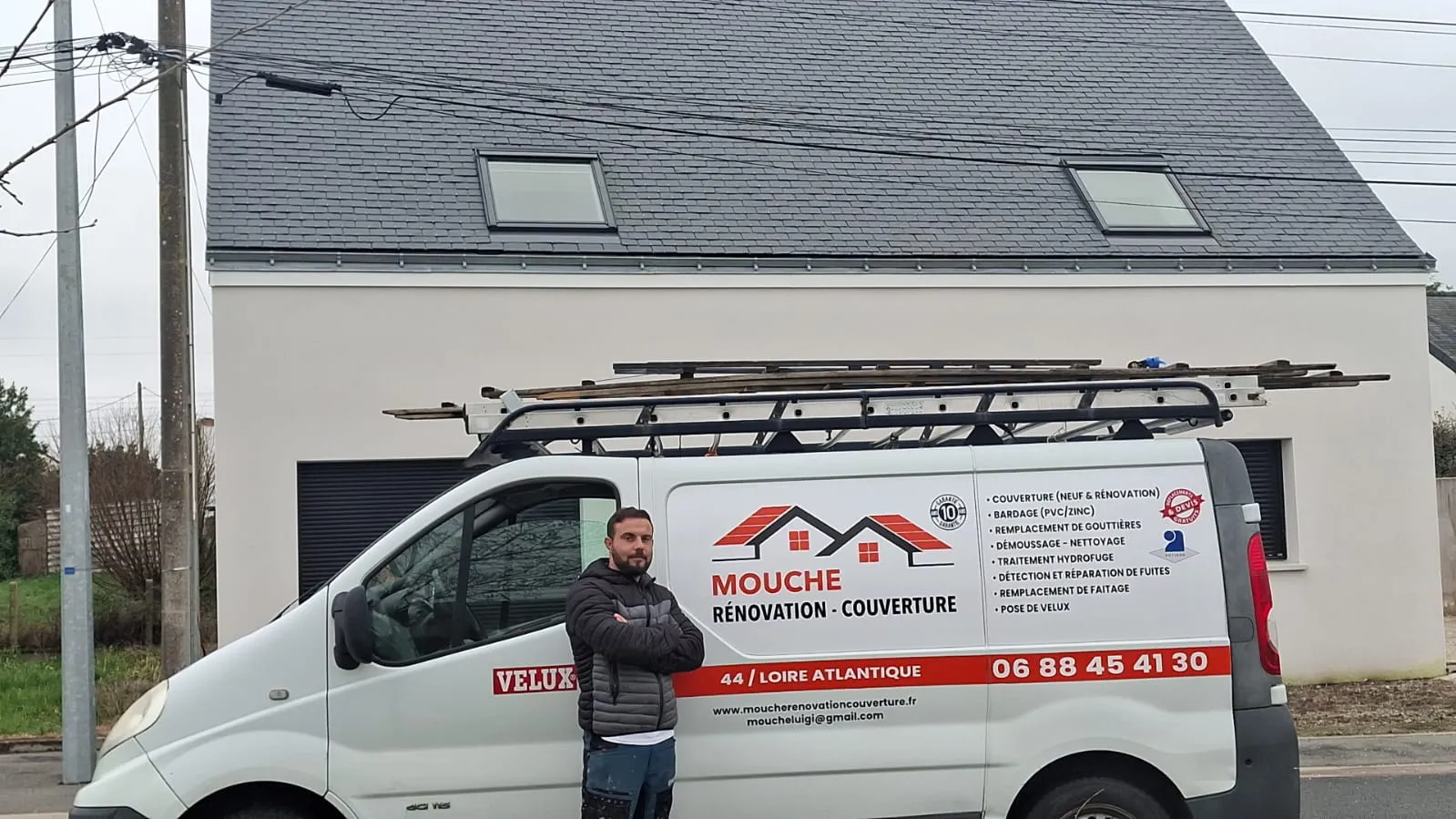 Luigi Mouche - Artisan couvreur à Saint-Nazaire